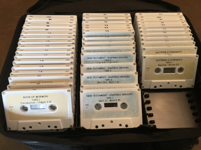 Photo of scripture tapes